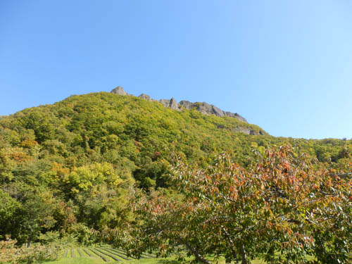 紅葉の八剣山