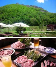 レストラン八剣山の山小屋